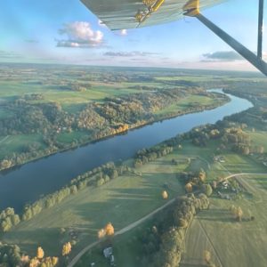 Apžvalginis skrydis virš Nemuno kilpų